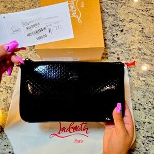 Christian Louboutin Black Clutch